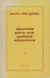 Apuntes para una política educativa