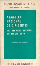 Asamblea Nacional de Dirigentes del Servicio Español del Magisterio