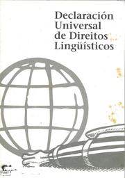 Declaración universal de direitos lingüísticos