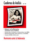 Cuadernos de Análisis. Educar en la memoria, avanzar en la justicia