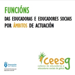 Funcións das Educadoras e Educadores Sociais por ámbitos de actuación