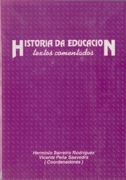 Historia da educación. Textos comentados