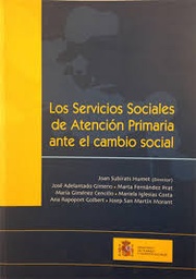 Los servicios sociales de atención primaria ante el cambio social