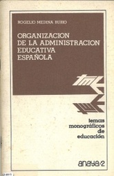 Organización de la Administración educativa española