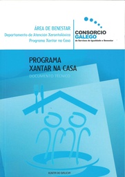 Programa Xantar na Casa. Documento técnico
