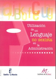Utilización de un lenguaje no sexista en la Administración