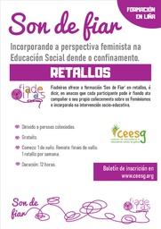 Son de Fiar. Retallos para construír o feminismo na intervención socioeducativa