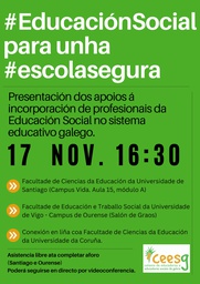 Educación Social para unha escola segura