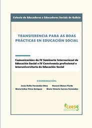 Dispoñible o E-book 'Transferencia para as boas prácticas en Educación Social'